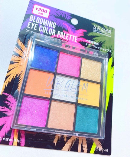 UR GLAM BLOOMING EYE COLOR PALETTE/U R GLAM/アイシャドウパレットを使ったクチコミ(1枚目)