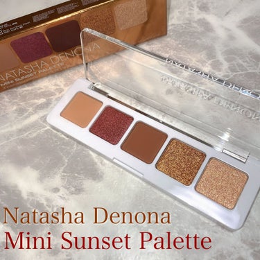 Natasha Denona  ミニサンセットパレットのクチコミ「⋆*❁*⋆ฺ｡*

☑︎ Natasha Denona 
Mini Sunset Palett.....」（1枚目）