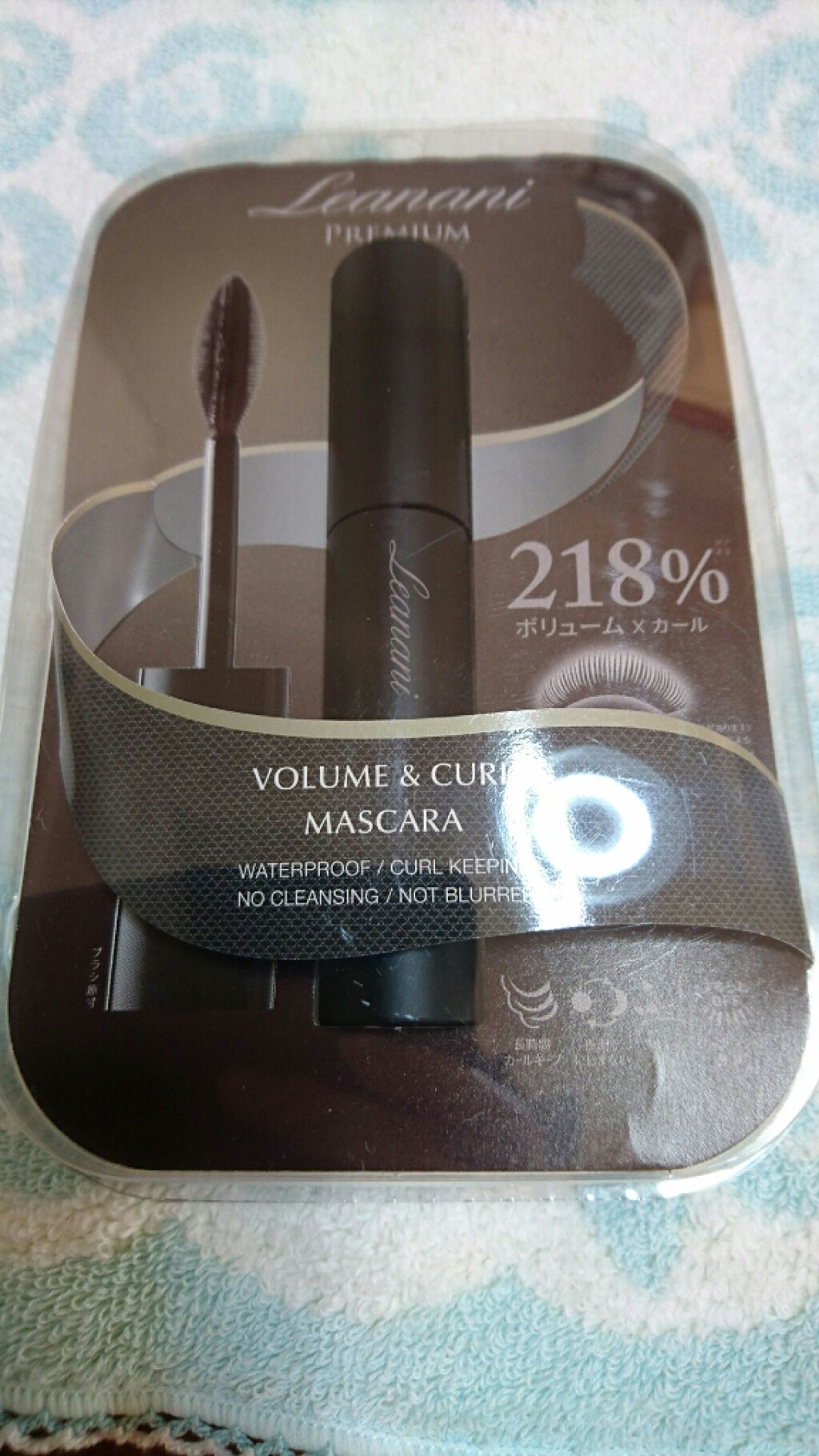 プレミアム ボリューム&カールマスカラ/Leanani/マスカラを使ったクチコミ(2枚目)