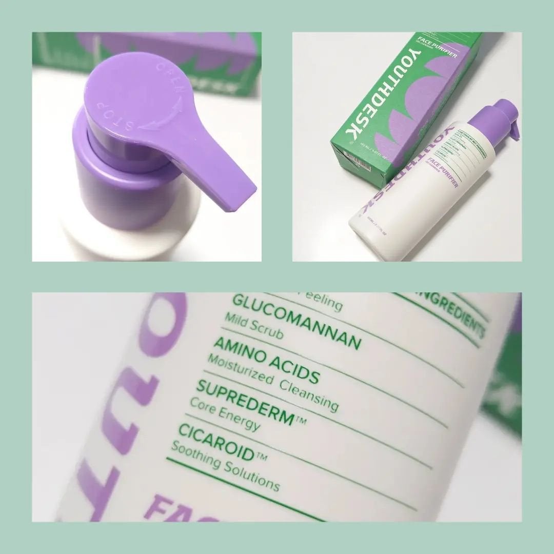 フェースピュリファイアジェルクレンザー/YOUTHDESK/クレンジングジェルを使ったクチコミ(5枚目)