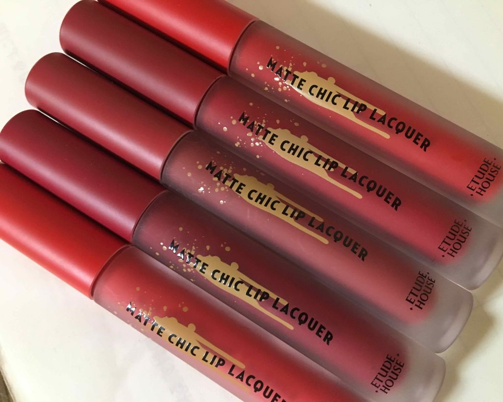 マットシックリップラッカー/ETUDE/口紅を使ったクチコミ(1枚目)