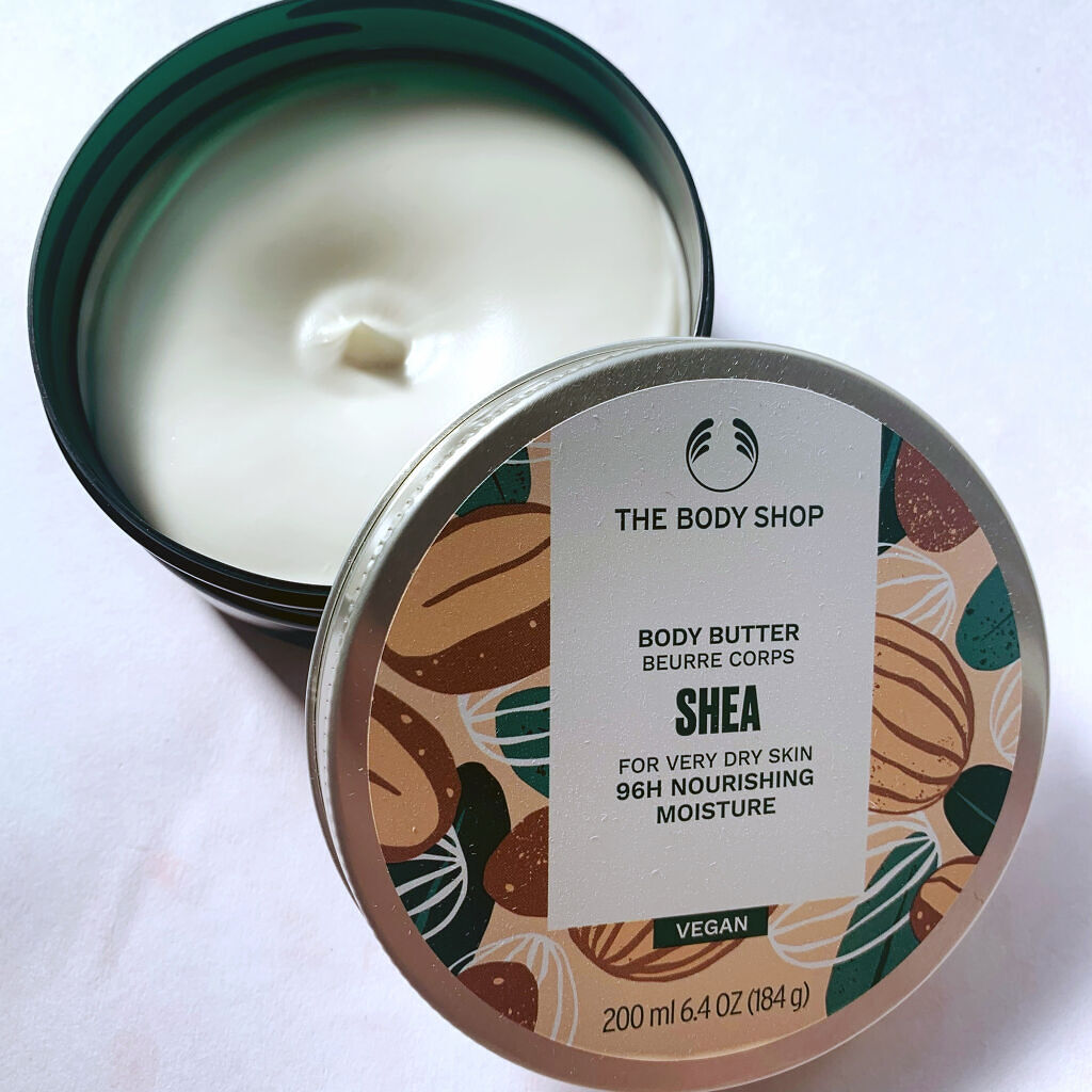 ボディバター シア/THE BODY SHOP/ボディクリームを使ったクチコミ（2枚目）