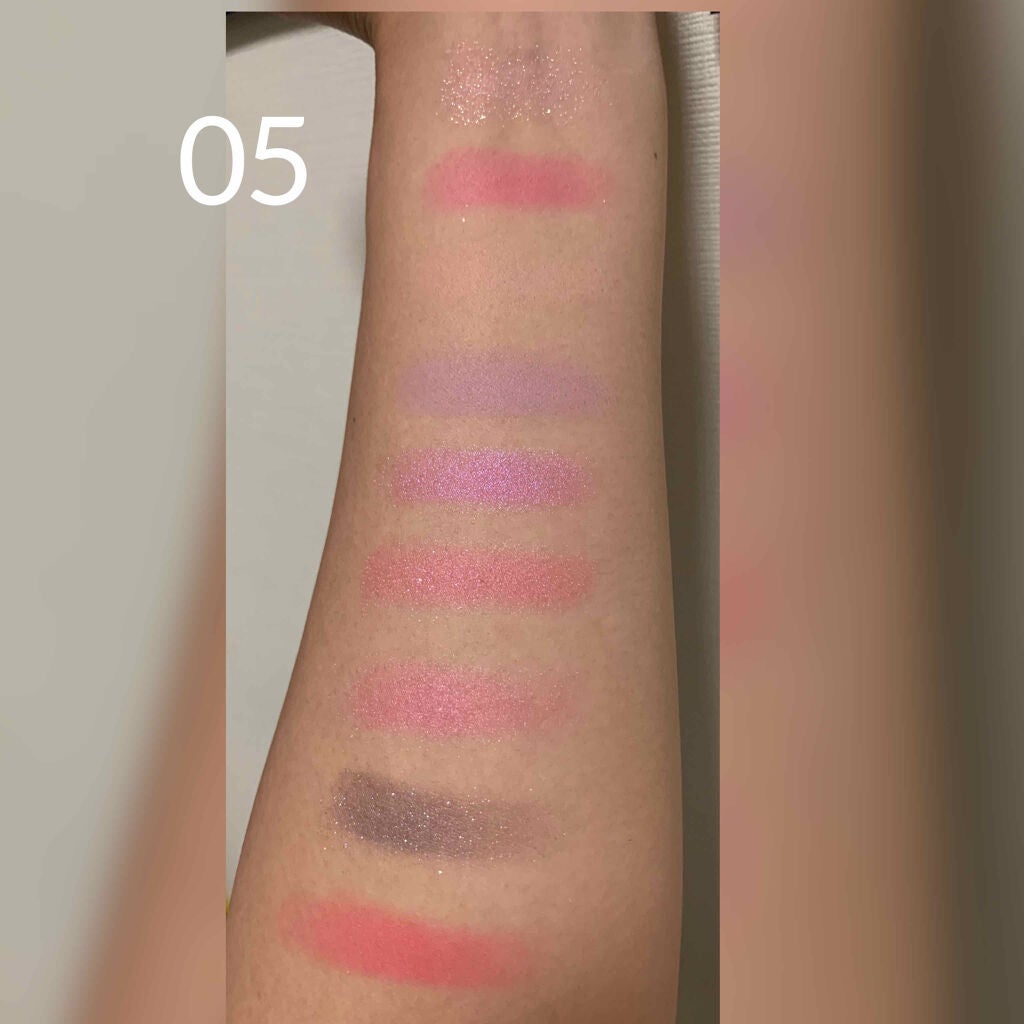 UR GLAM BLOOMING EYE COLOR PALETTE/U R GLAM/アイシャドウパレットを使ったクチコミ(2枚目)