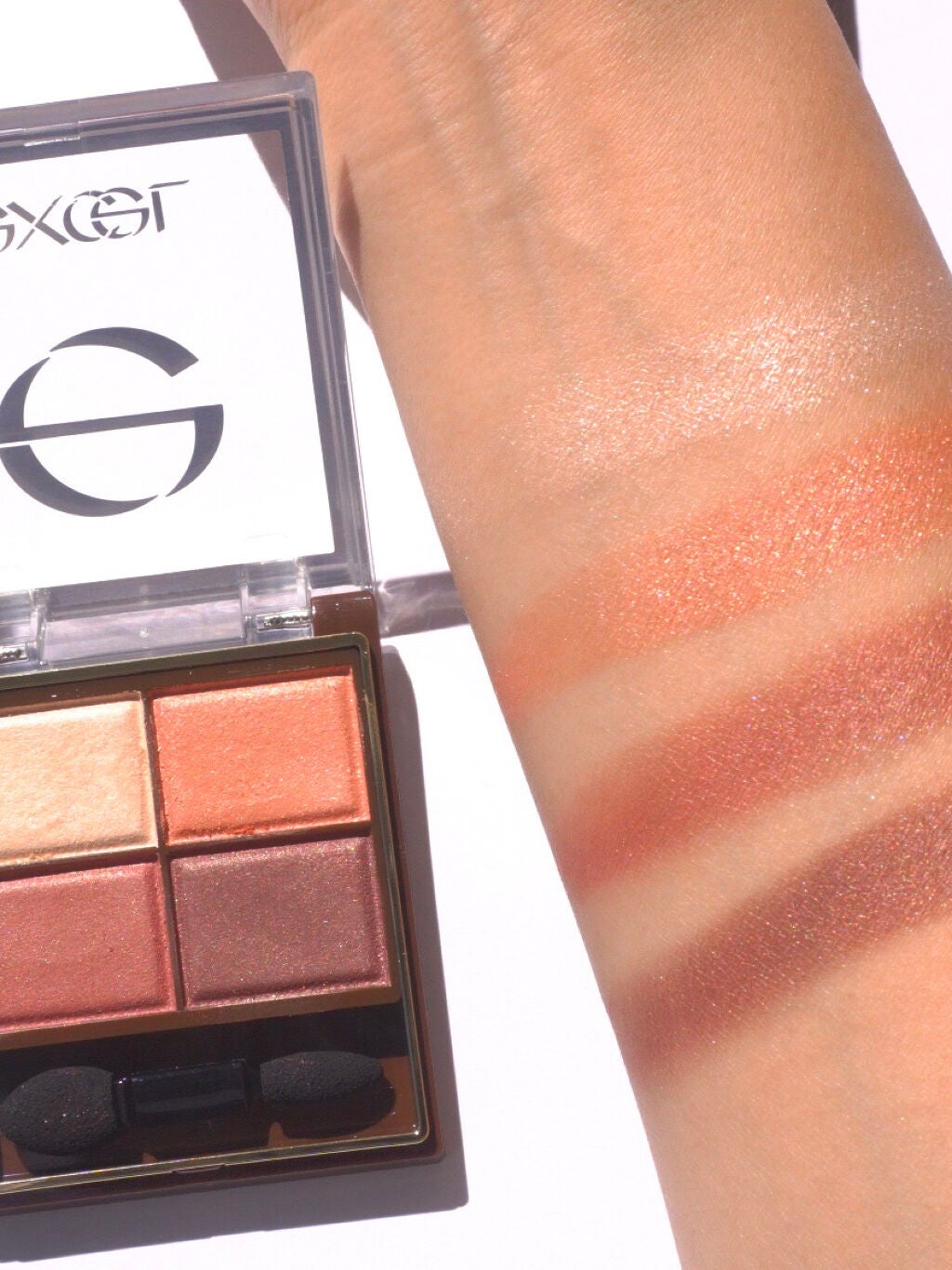 スキニーリッチシャドウ/excel/アイシャドウパレットを使ったクチコミ(7枚目)