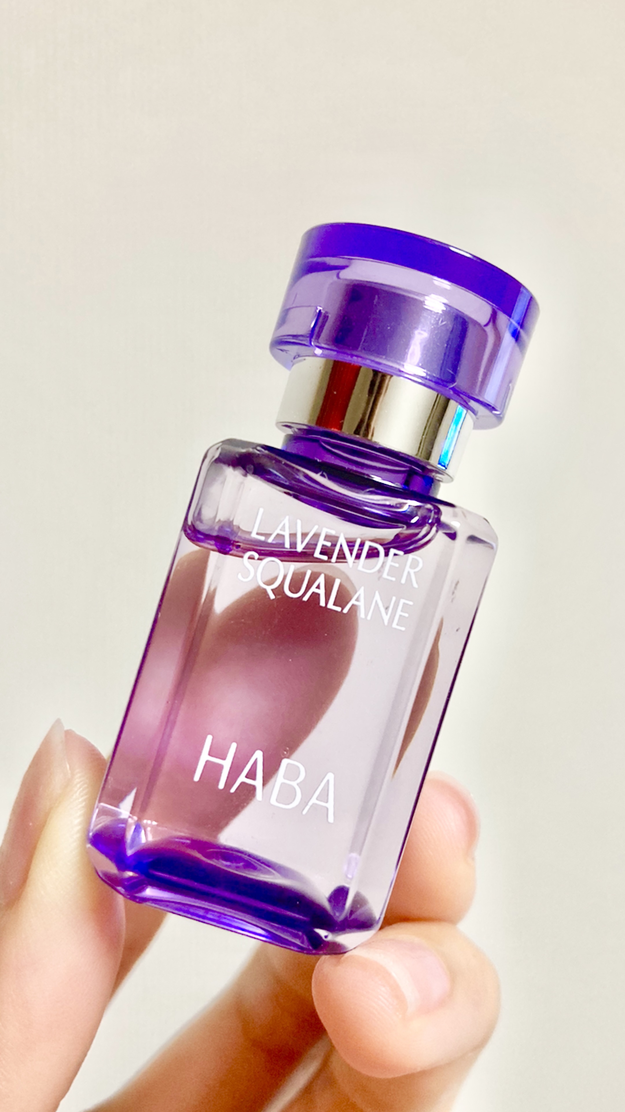 ラベンダースクワラン 15ml/HABA/フェイスオイルを使ったクチコミ（1枚目）