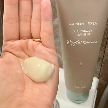 スカルプ&ボディトリートメント プレイフルエッセンス/MAISON LEXIA/頭皮トリートメントを使ったクチコミ(3枚目)