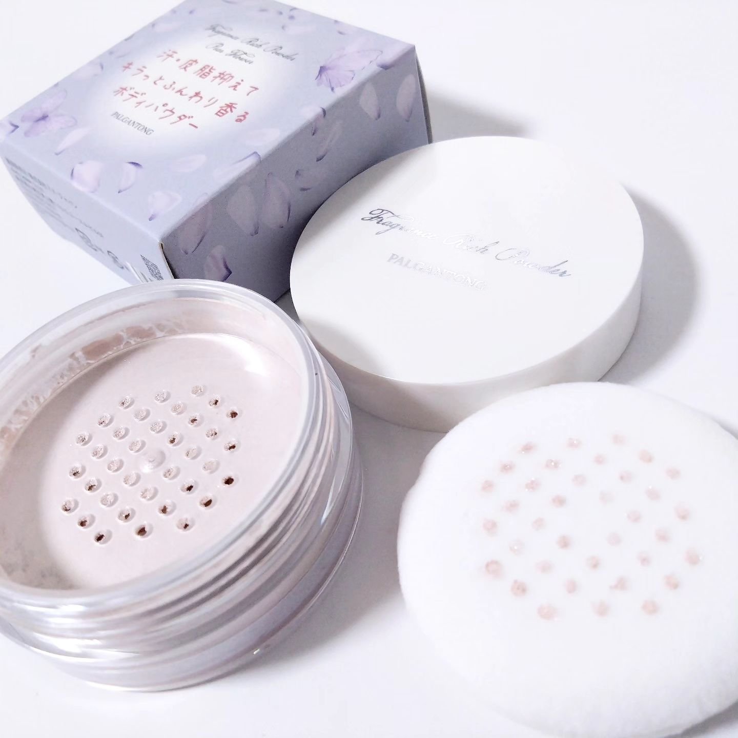 フレグランスリッチパウダー J(ペアーの香り)/パルガントン/ルースパウダーを使ったクチコミ（3枚目）