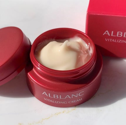 バイタライジングクリーム/ALBLANC/フェイスクリームを使ったクチコミ(2枚目)