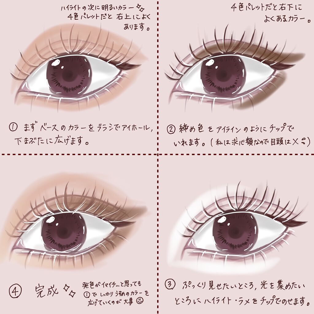 アイカラーレーション/LUNASOL/アイシャドウパレットを使ったクチコミ(8枚目)