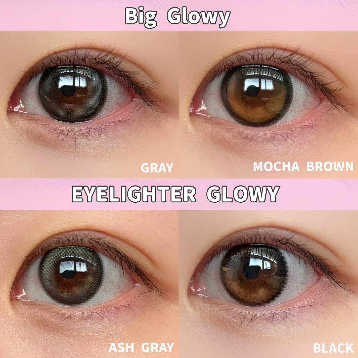 Eyelighter Glowy 1Month/OLENS/カラーコンタクトレンズを使ったクチコミ(6枚目)