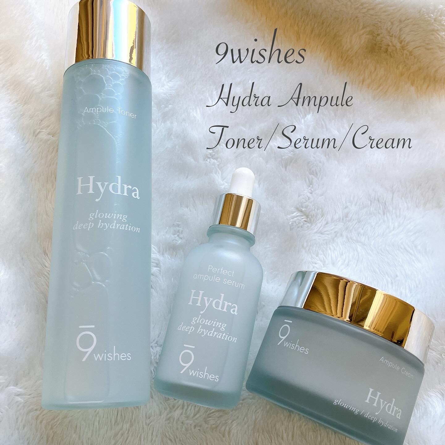 ハイドラアンプルトナー/9Wishes/化粧水を使ったクチコミ（1枚目）