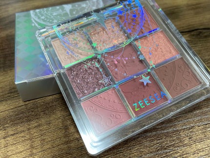 クォーツ 9色アイシャドウパレット(ドリームランドアイシャドウ)/ZEESEA/アイシャドウパレットを使ったクチコミ(1枚目)