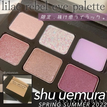 スプリング/サマー コレクション 限定アイパレット2種/shu uemura/アイシャドウパレットを使ったクチコミ(1枚目)