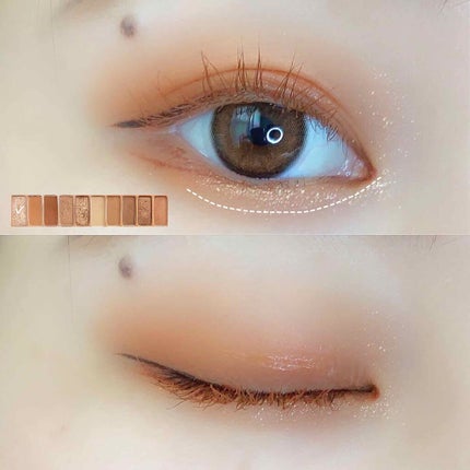 プレイカラー アイシャドウ/ETUDE/アイシャドウパレットを使ったクチコミ(3枚目)