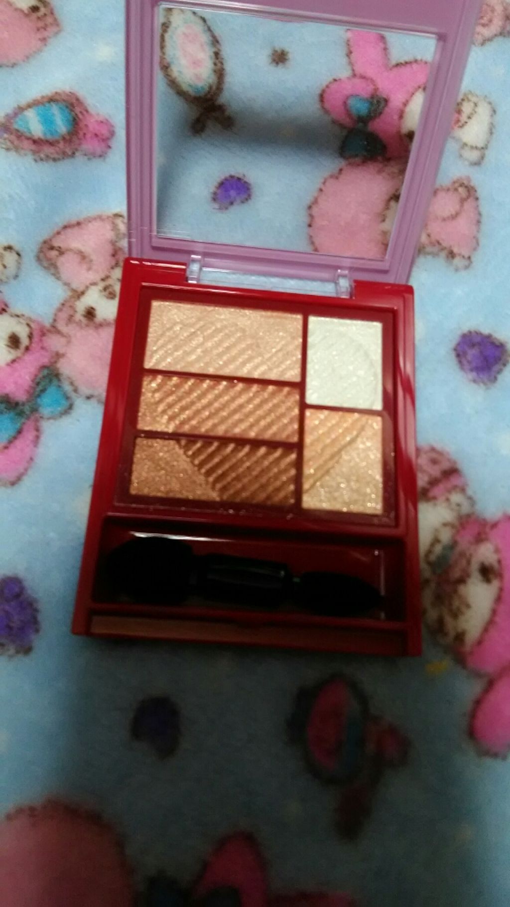 トリプルレシピアイズ/インテグレート/アイシャドウパレットを使ったクチコミ(1枚目)