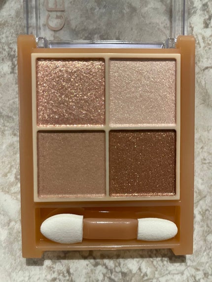 ベージュトーンアイシャドウ/CEZANNE/アイシャドウパレットを使ったクチコミ(2枚目)