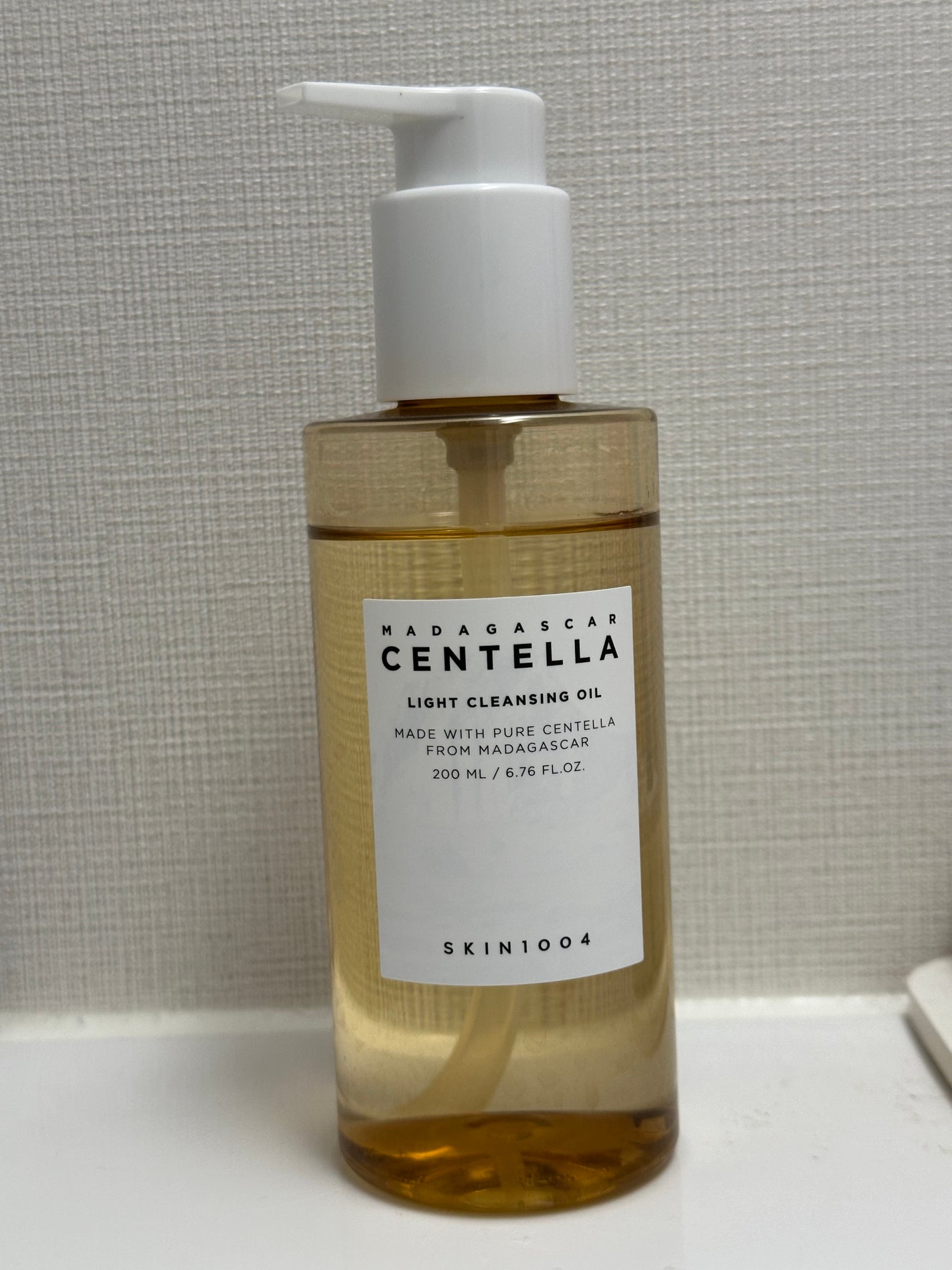 センテラ ライトクレンジングオイル/SKIN1004/オイルクレンジングを使ったクチコミ(1枚目)