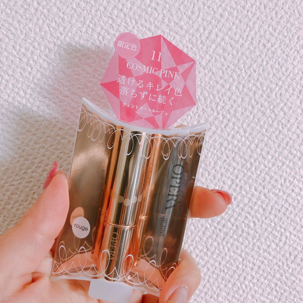 #OPERA #リップティント #限定色 #コズミックピンク

連投ですლ(́◉◞౪◟◉‵ლ)ﾌｨｰ

大人気のOPERAから新色が出たので購入しました💄

今回のカラーはコズミックピンク！ということでラメ感のあるリップです💖


テク