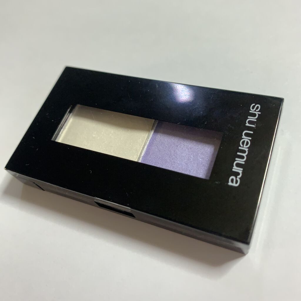 プレスド アイシャドー（レフィル） P クールライラック 718/shu uemura/単色アイシャドウを使ったクチコミ（2枚目）
