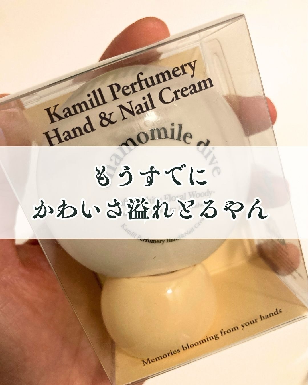 パフューマリー ハンド＆ネイルクリーム デューイアルテミシア 50ml/カミール/ハンドクリームを使ったクチコミ（3枚目）
