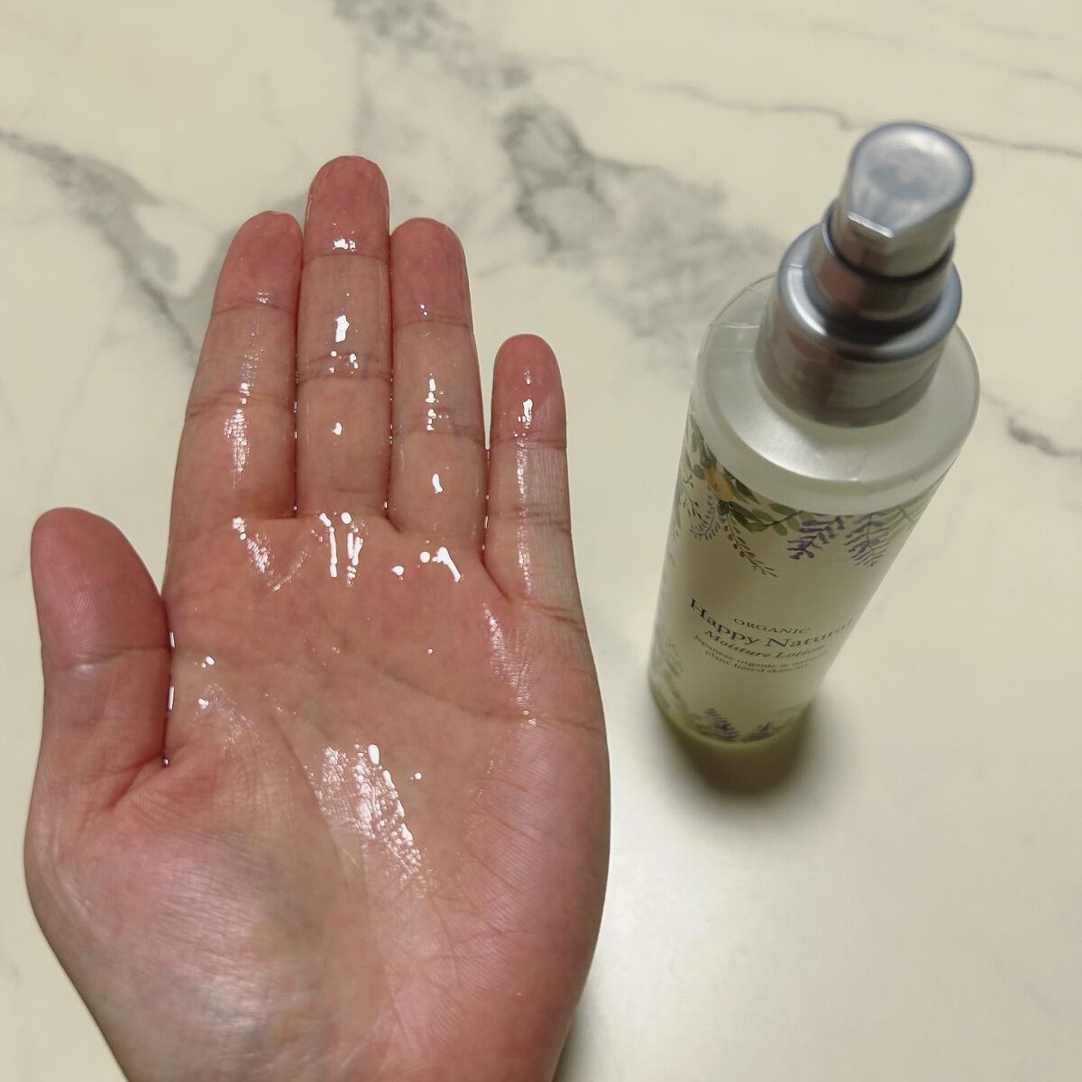 ボタニカル しっとり保湿ローション/ハッピーナチュラル/化粧水を使ったクチコミ(3枚目)