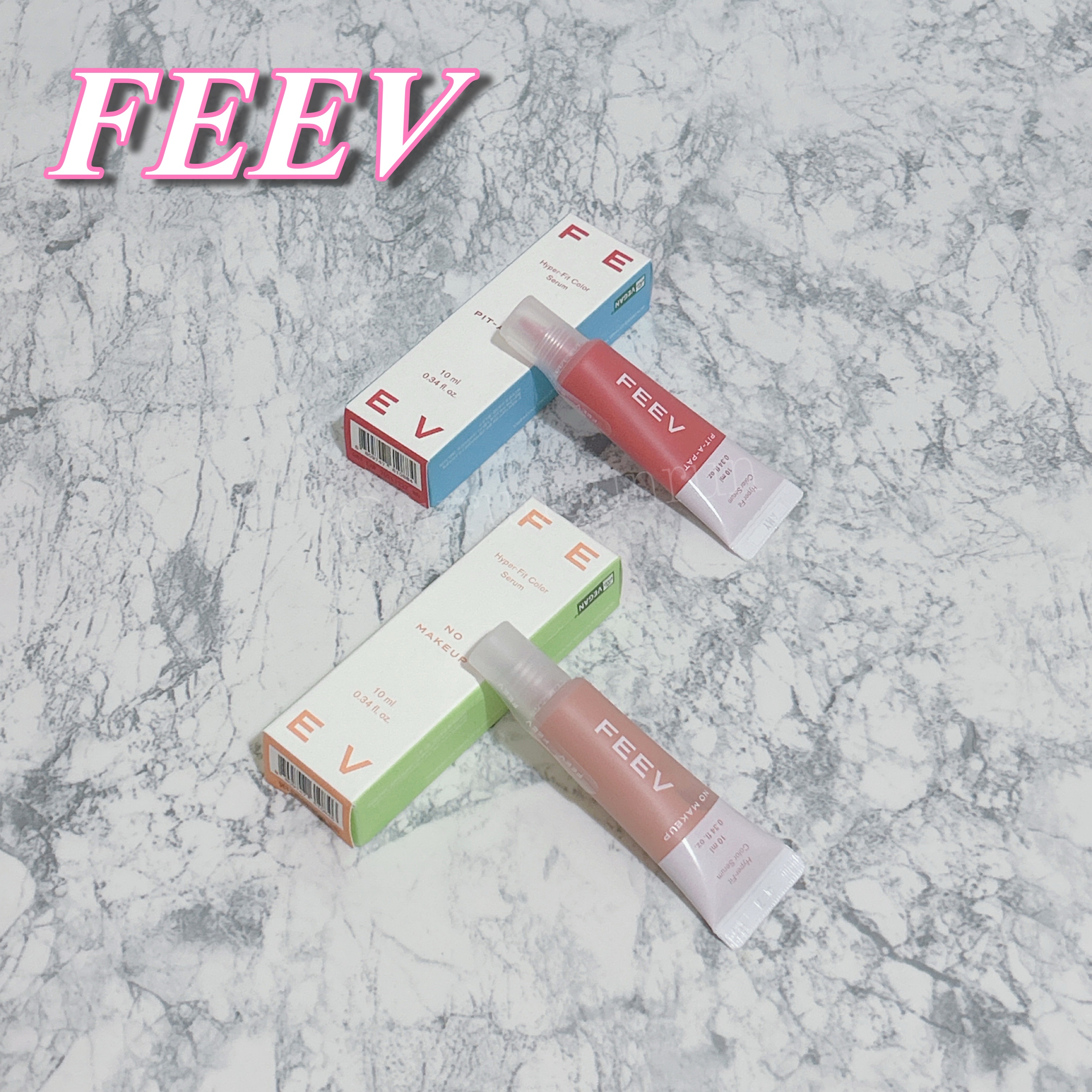 ハイパーフィットカラーセラム/FEEV/ジェル・クリームチークを使ったクチコミ（1枚目）