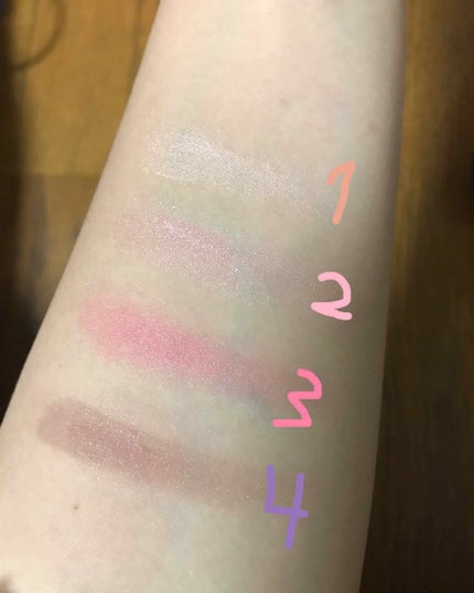 スキニーリッチシャドウ/excel/アイシャドウパレットを使ったクチコミ(3枚目)