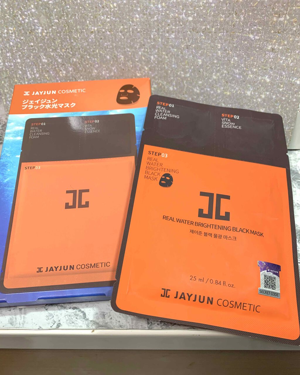 ジェイジュン ブラック水光マスク/JAYJUN/シートマスク・パックを使ったクチコミ（1枚目）