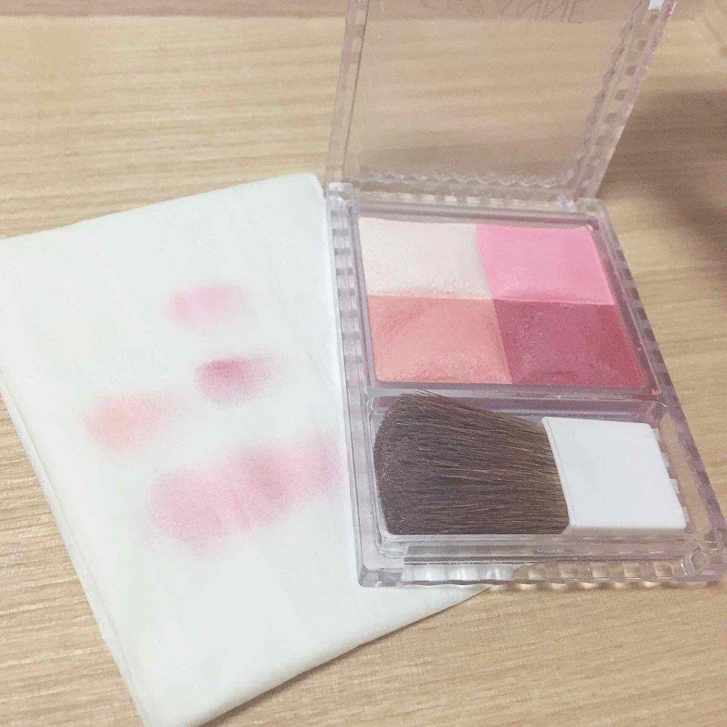 ミックスカラーチーク/CEZANNE/パウダーチークを使ったクチコミ(2枚目)