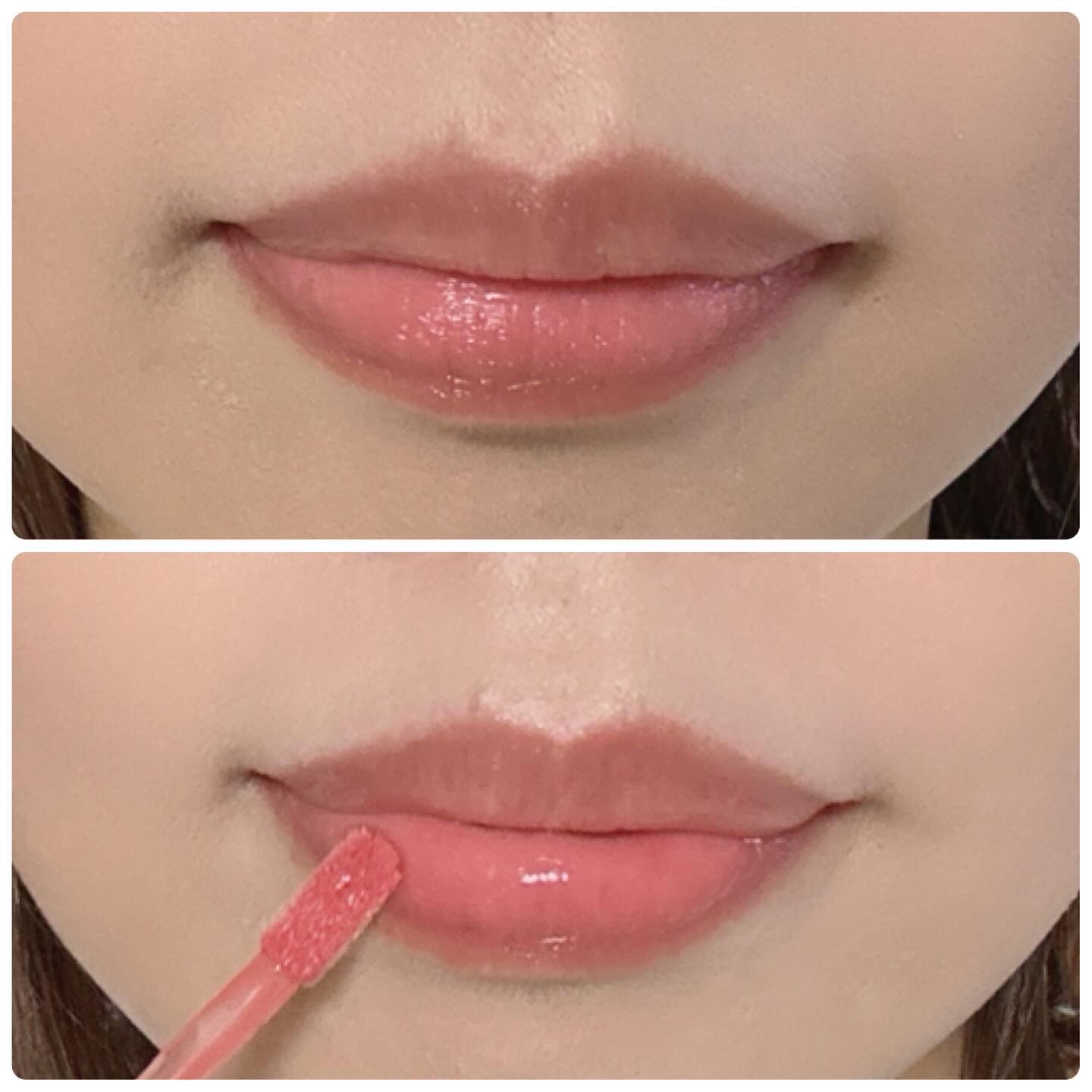 ナチュラルブルームリップオイルセラム 3色セット/PINATE/リップグロスを使ったクチコミ（3枚目）