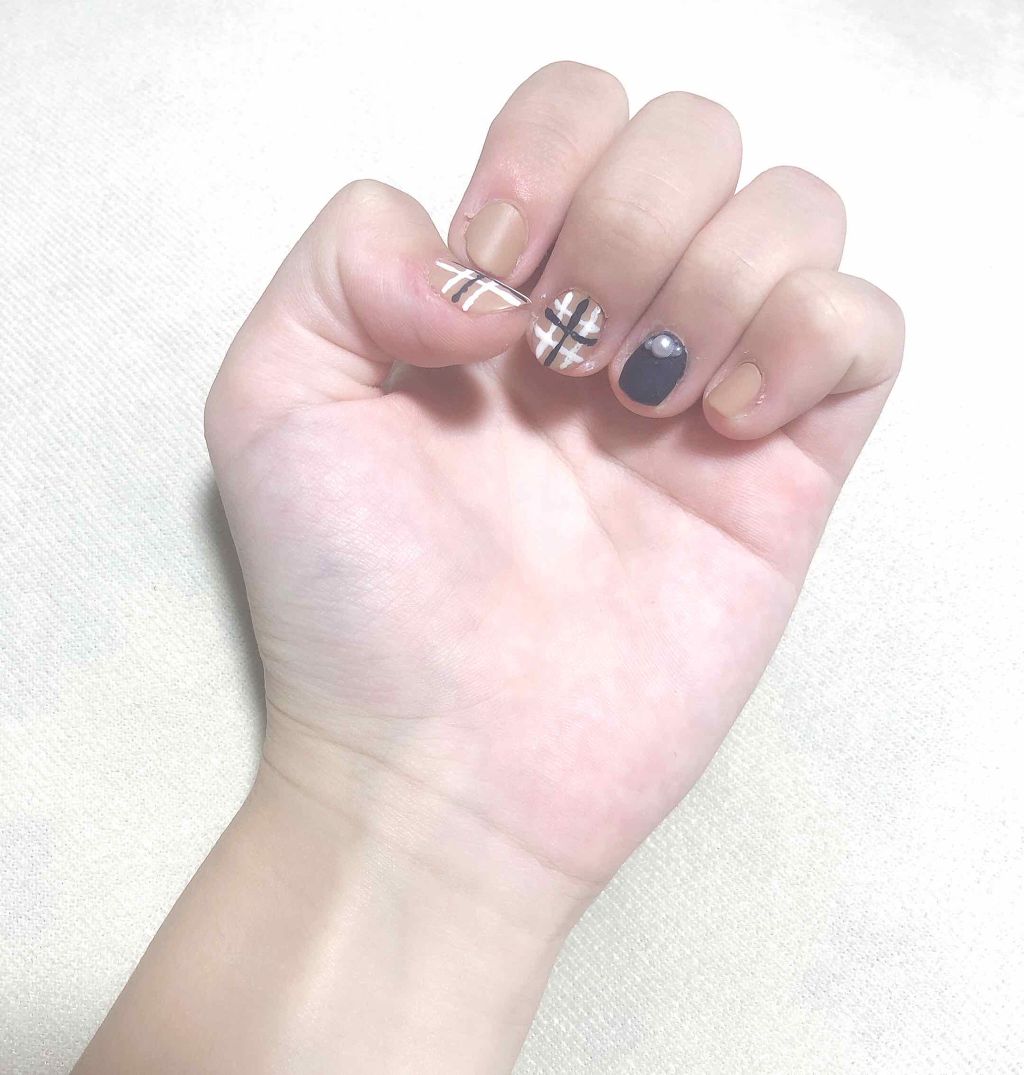 gene TOKYO ネイル キャメル/DAISO/マニキュアを使ったクチコミ（1枚目）