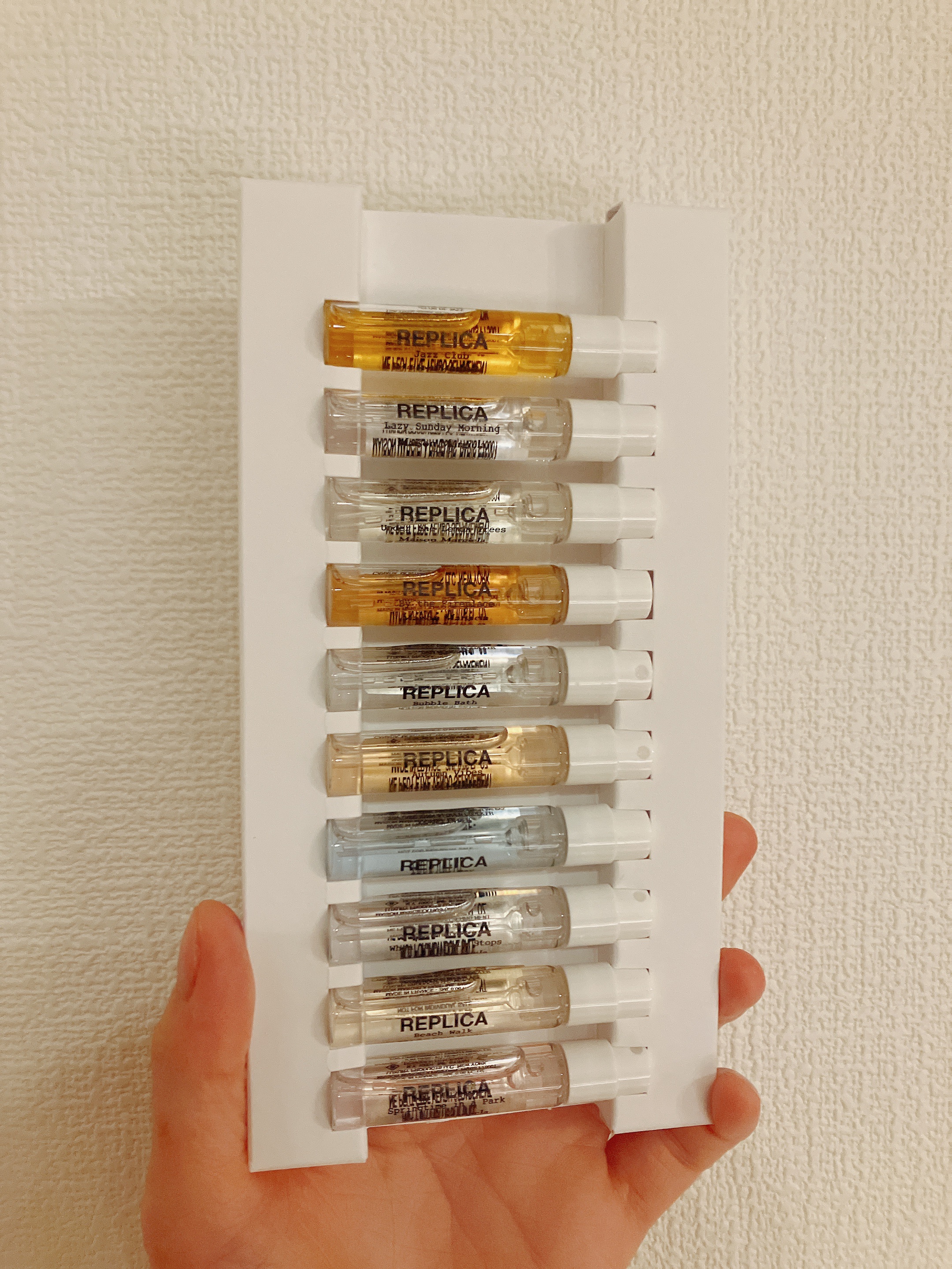 レプリカ オードトワレ メモリーボックス/Maison Margiela Fragrances/その他キットセットを使ったクチコミ（1枚目）