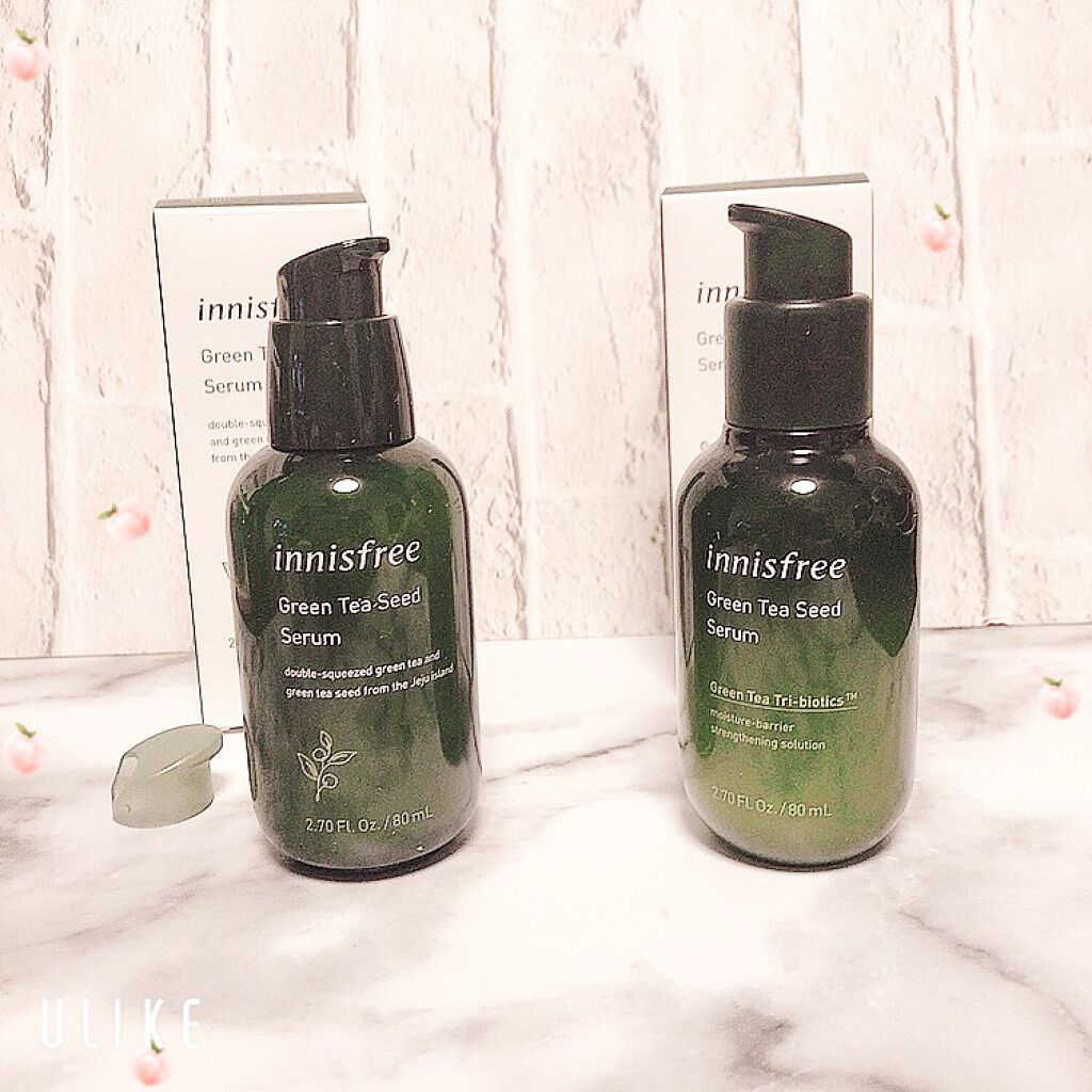 グリーンティーシード セラム/innisfree/美容液を使ったクチコミ（3枚目）
