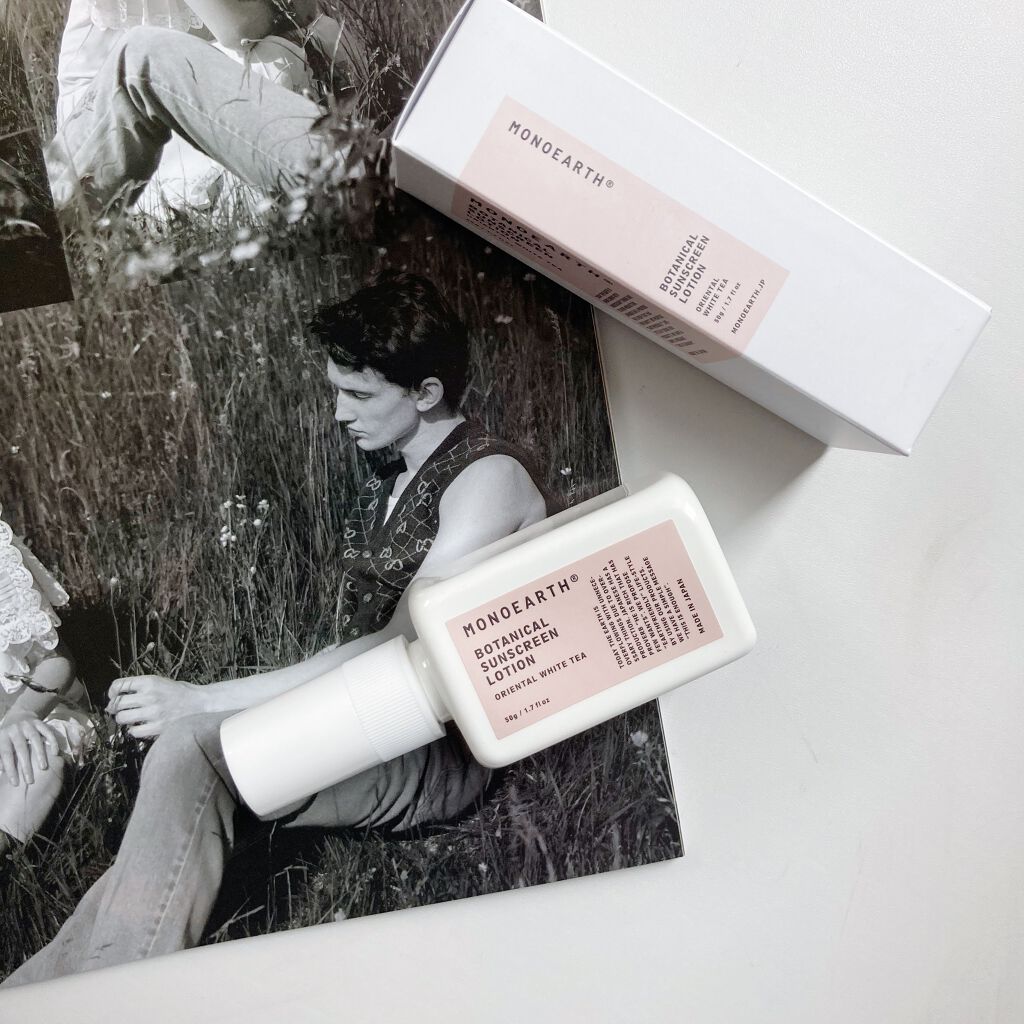 MONOEARTH ボタニカルUVカットミルク/MONOEARTH/日焼け止め・UVケアを使ったクチコミ（1枚目）