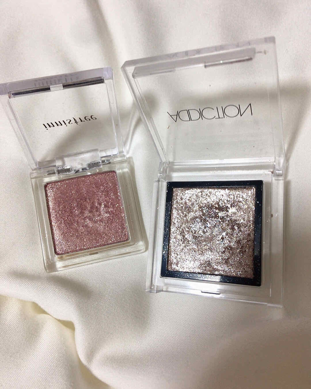 マイアイシャドウ グリッター/innisfree/単色アイシャドウを使ったクチコミ（2枚目）