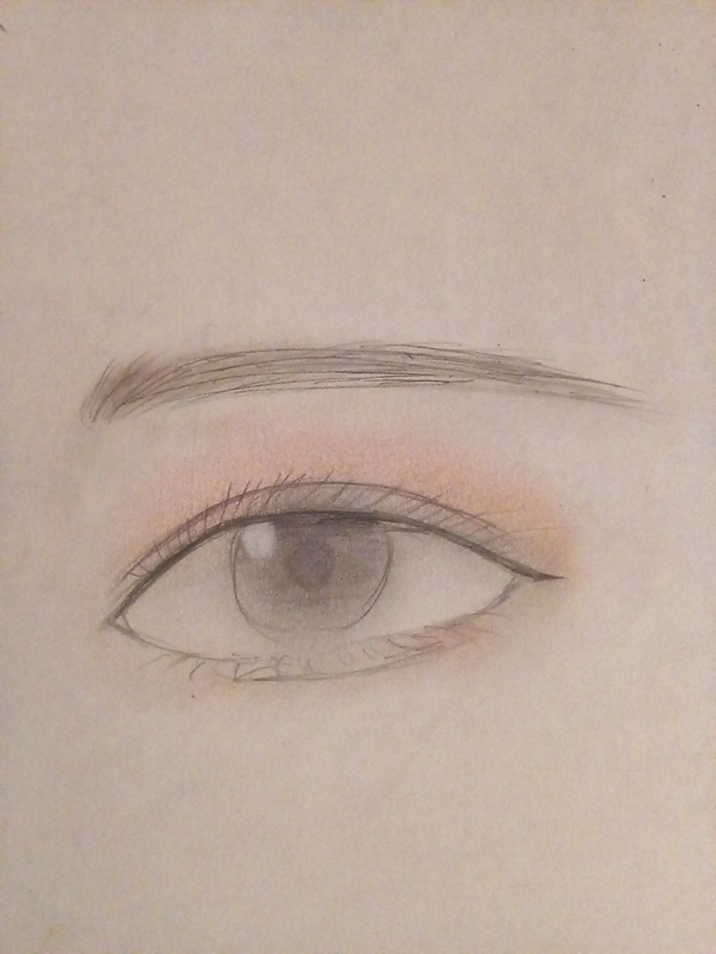 UR GLAM BLOOMING EYE COLOR PALETTE/U R GLAM/アイシャドウパレットを使ったクチコミ(1枚目)