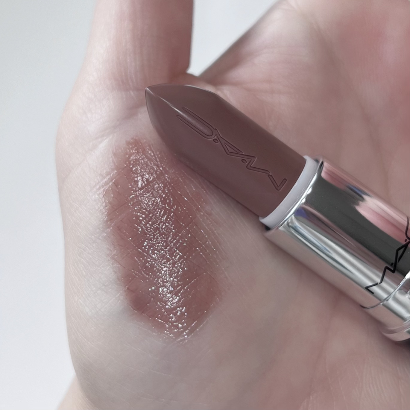 ラスターガラス リップスティック/M・A・C/口紅を使ったクチコミ（3枚目）