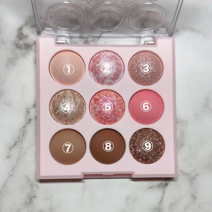 シャドウパレット/dasique/アイシャドウパレットを使ったクチコミ(4枚目)