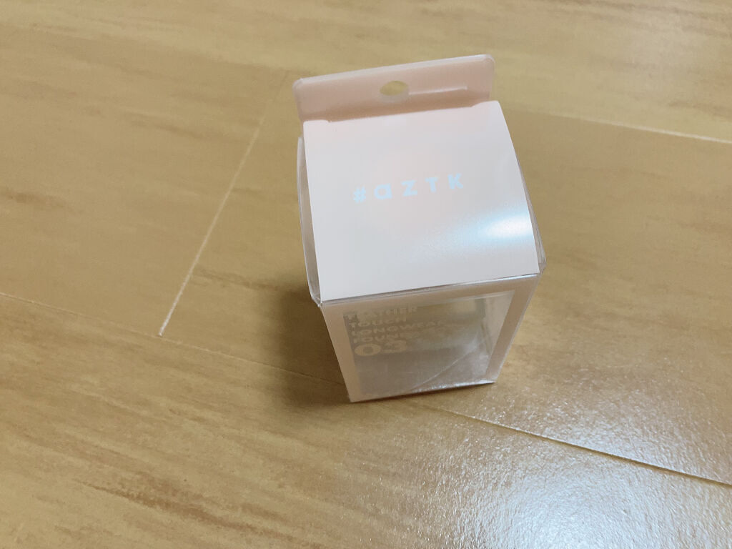 フェザータッチファンデーション 03 ライトベージュ/aZTK/リキッドファンデーションを使ったクチコミ（2枚目）