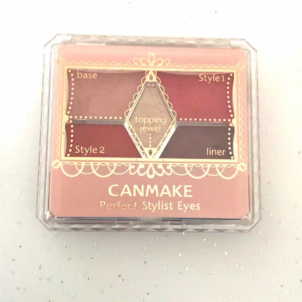 【旧品】パーフェクトスタイリストアイズ/キャンメイク/アイシャドウパレットを使ったクチコミ(1枚目)