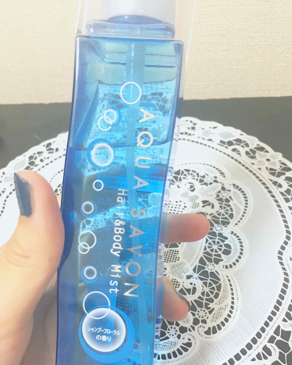 ヘアー＆ボディミスト ウォータリーシャンプーの香り/アクアシャボン/香水(その他)を使ったクチコミ（1枚目）