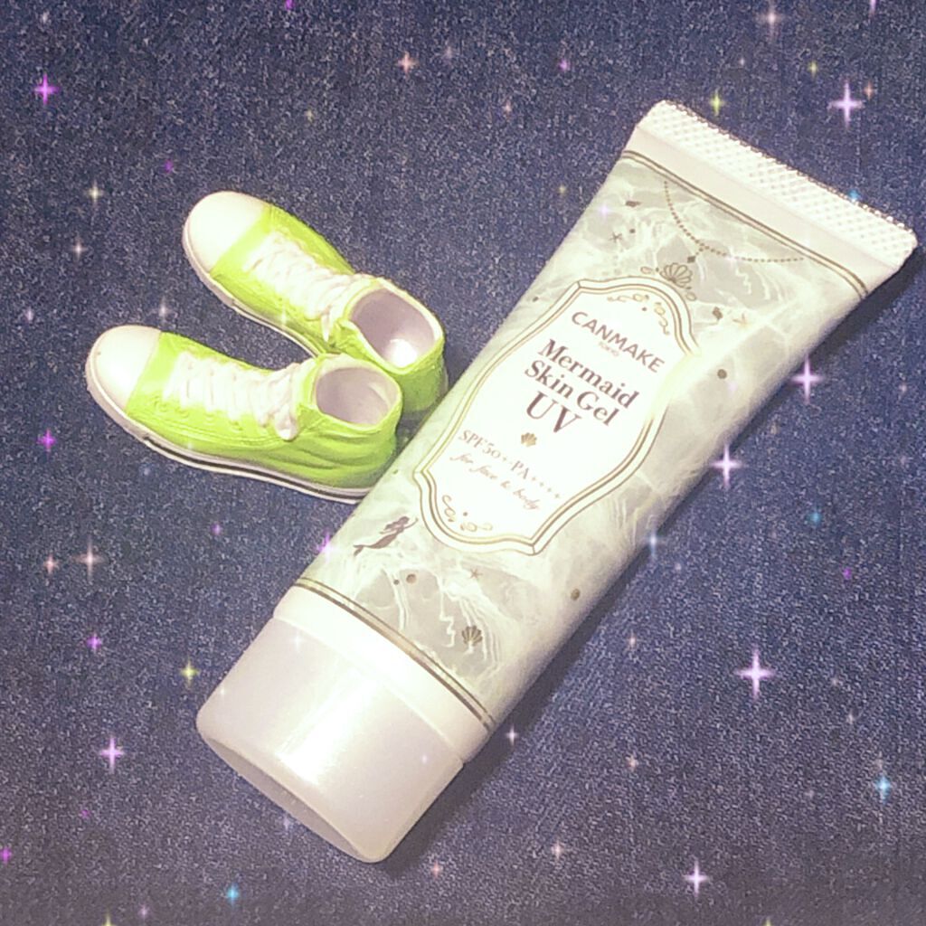 マーメイドスキンジェルUV/キャンメイク/日焼け止めジェルを使ったクチコミ（1枚目）