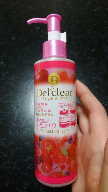 DETクリア ブライト&ピール ピーリングジェリー <ミックスベリーの香り>/Detclear/ピーリングを使ったクチコミ(1枚目)