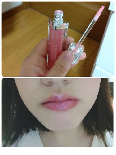 みぃ🍓 on LIPS 「初めてディオールのリップグロスを友達からプレゼントしてくれて、..」（2枚目）