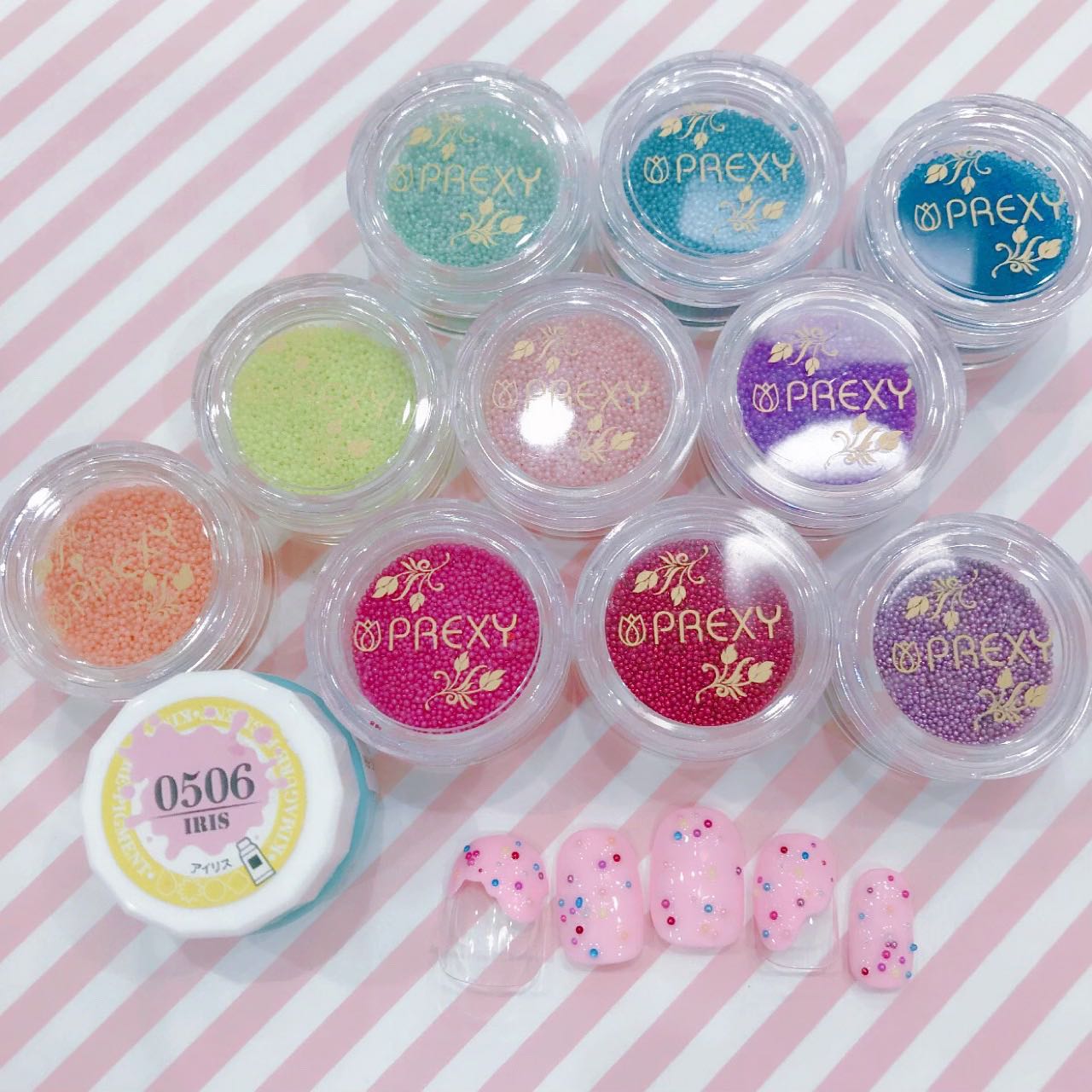 なかやまちえこ on LIPS 「TOPPINGSUGER🧁⠀365日ネイル46日め⠀アラザンみ..」(2枚目)