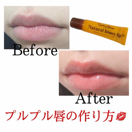 ハニーフルリップ HM/カントリー&ストリーム/リップ美容液を使ったクチコミ(1枚目)