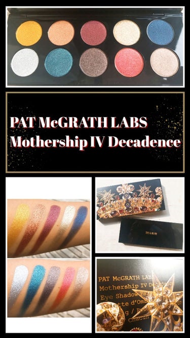 MOTHERSHIP PALETTES IV:DECADENCE/PAT McGRATH LABS/アイシャドウパレットを使ったクチコミ（1枚目）