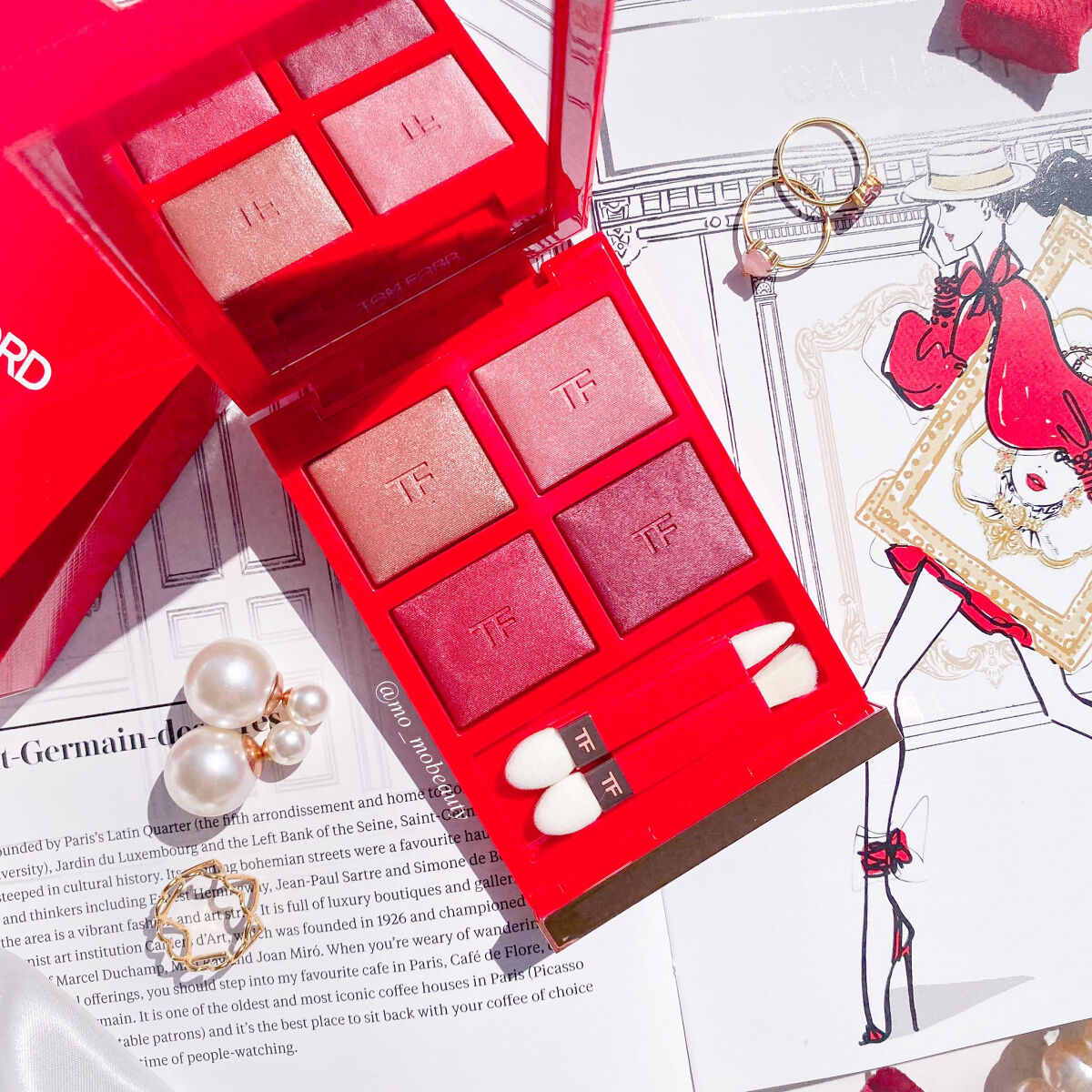 アイ カラー クォード/TOM FORD BEAUTY/アイシャドウパレットを使ったクチコミ（2枚目）