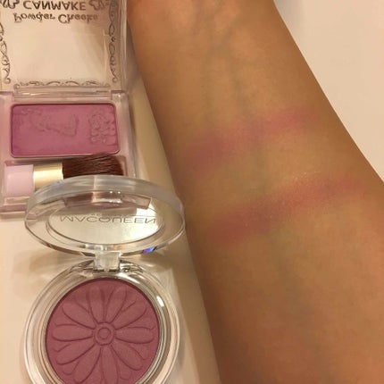 デイジー ポップ ブラッシャー/MACQUEEN NEWYORK/パウダーチークを使ったクチコミ(2枚目)