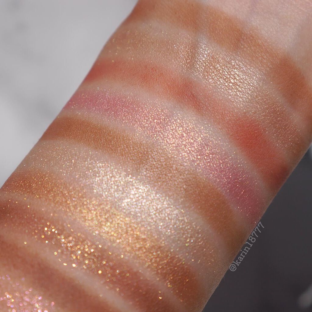 サマーアンレイテッド アイシャドーパレット/NARS/アイシャドウパレットを使ったクチコミ(4枚目)